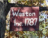 Weston Sign - Photo: Maryn Faski Weston Sign - Photo: Maryn Faski